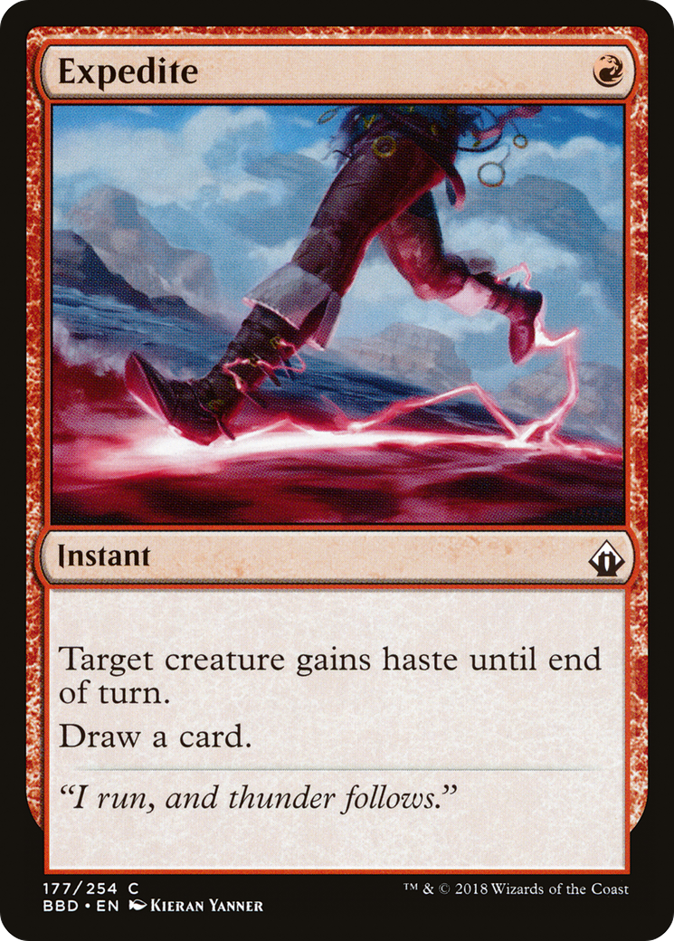 Expedite [Battlebond] Foil