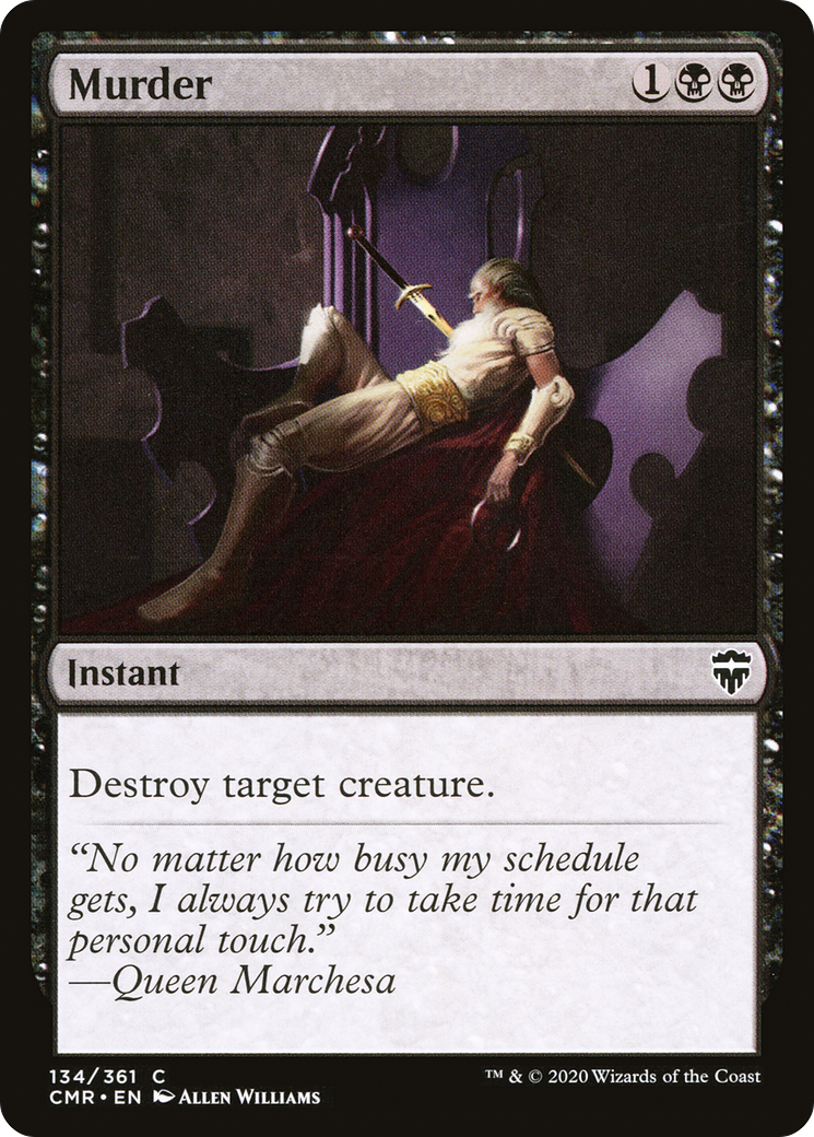 Murder [Commander Legends] Foil