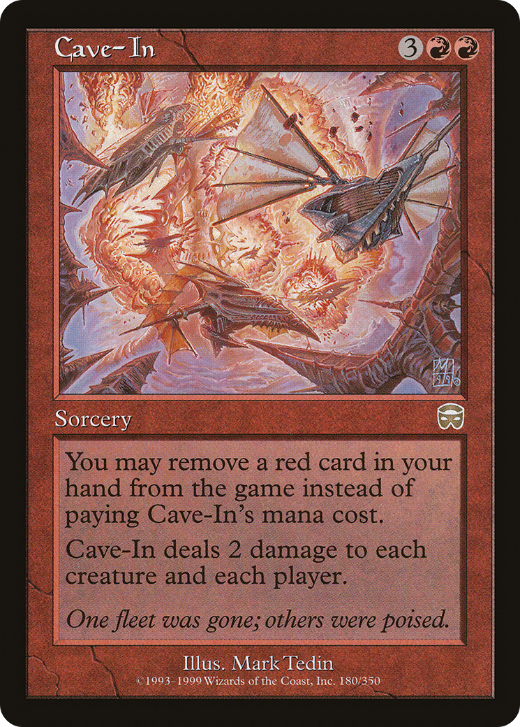 Cave-In [Mercadian Masques] Foil