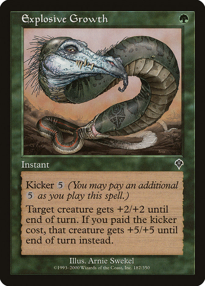 Explosive Growth 187/350 (Invasion) 