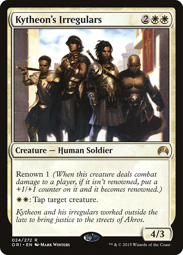 Kytheon's Irregulars [Magic Origins] Foil