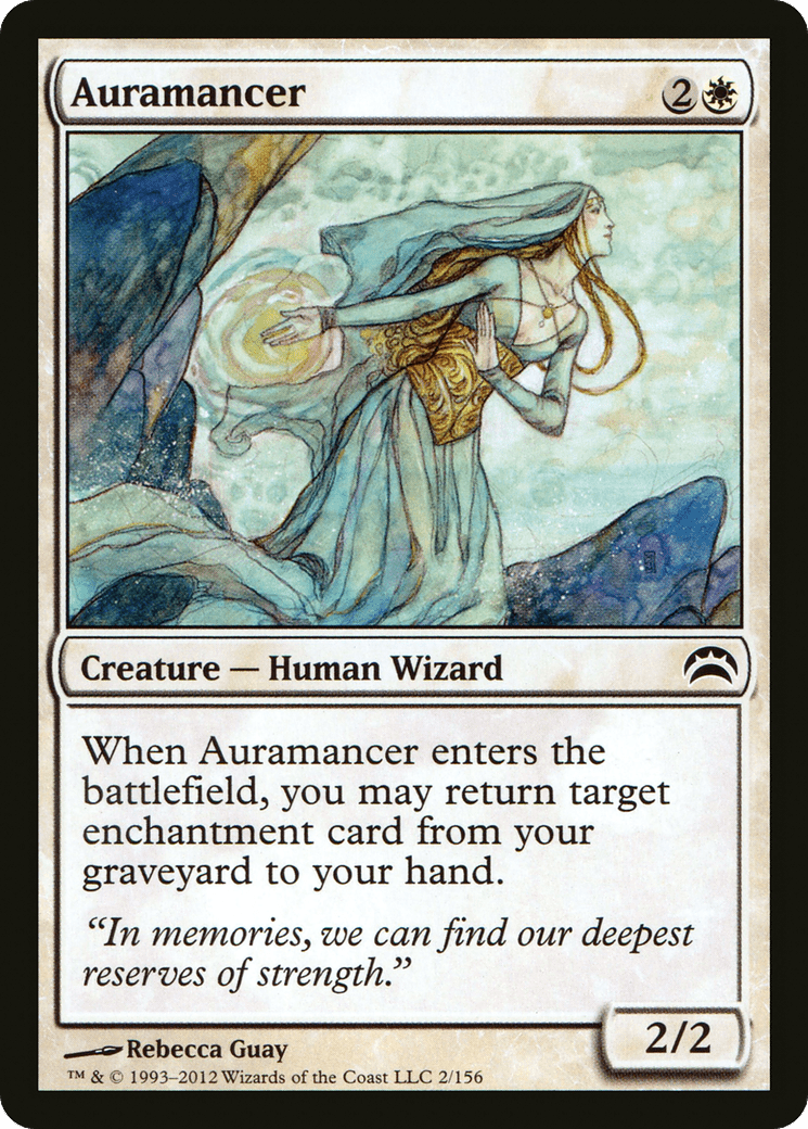 Auramancer (002) [Planechase 2012]  Foil