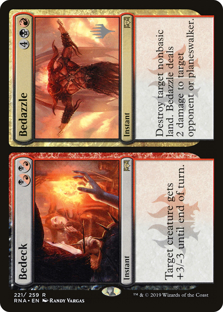 Bedeck // Bedazzle (Promo Pack) [Ravnica Allegiance Promos] Foil