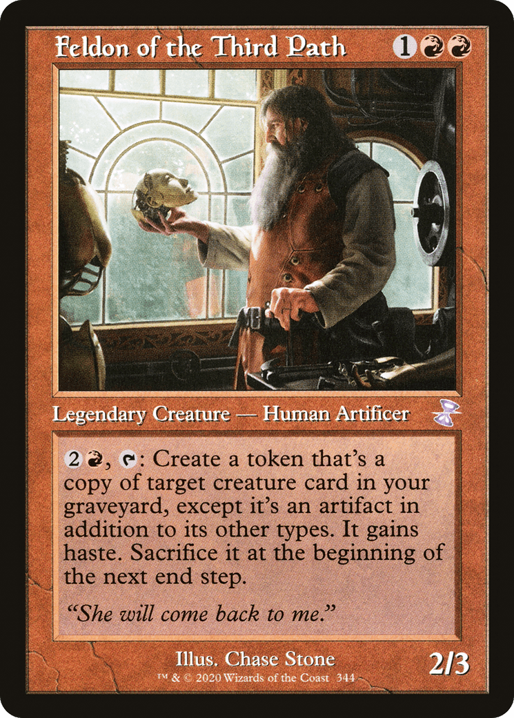 Feldon of the Third Path (Timeshifted) [Time Spiral Remastered] Foil
