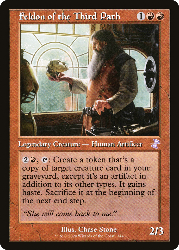 Feldon of the Third Path (Timeshifted) [Time Spiral Remastered] Foil