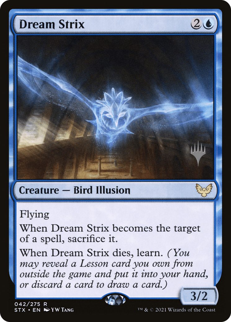 Dream Strix (Promo Pack) [Strixhaven: School of Mages Promos] Foil