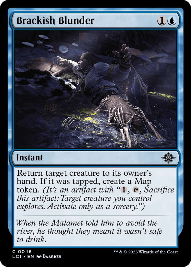 Brackish Blunder [The Lost Caverns of Ixalan] Foil