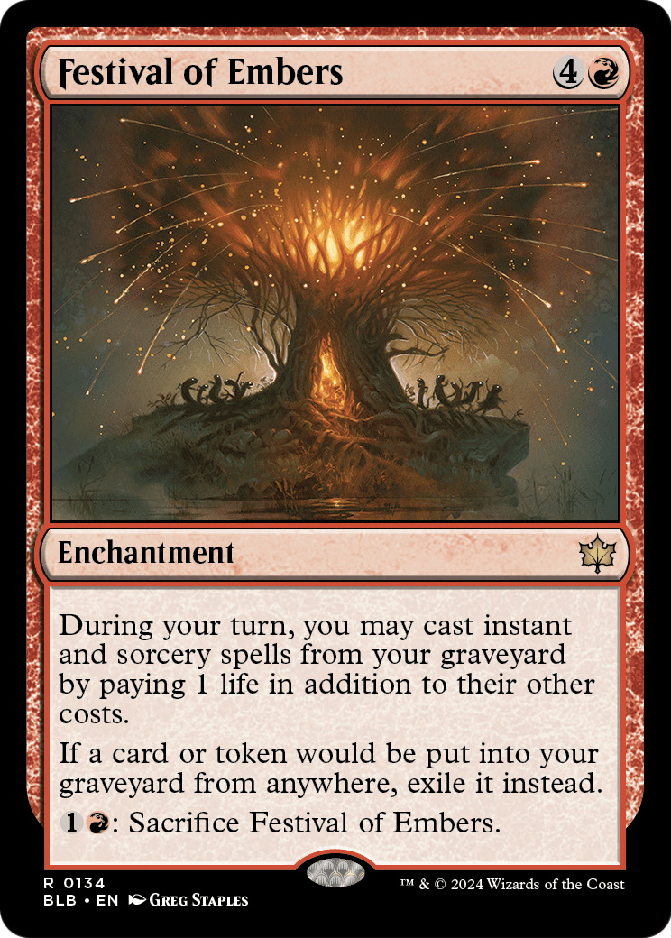Festival of Embers [Bloomburrow] Foil