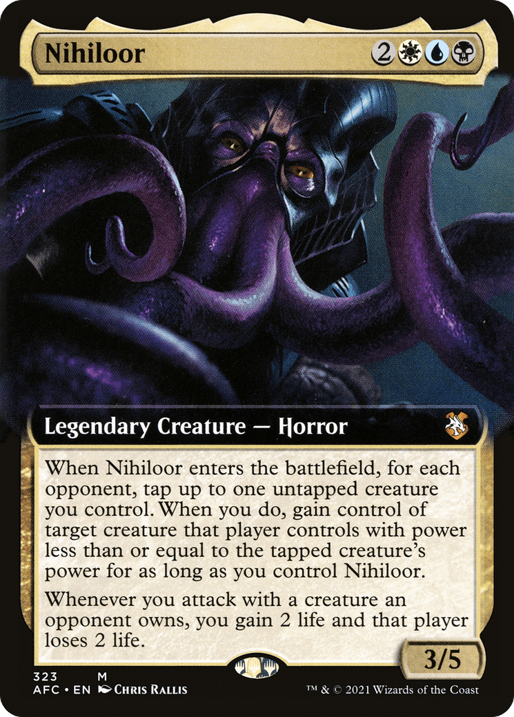Nihiloor (Extended Art) [Dungeons & Dragons: Adventures in the Forgotten Realms Commander]