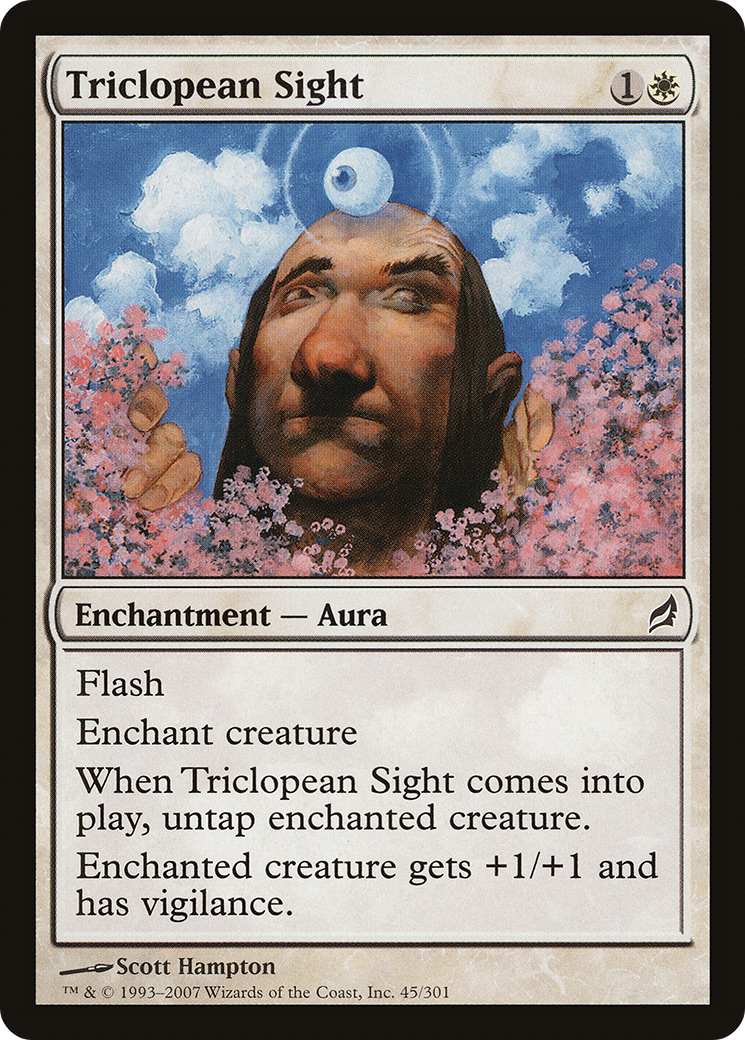 Triclopean Sight [Lorwyn] Foil