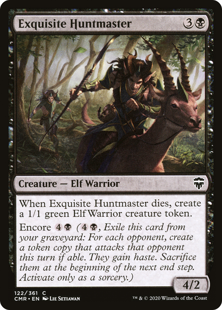 Exquisite Huntmaster [Commander Legends] Foil