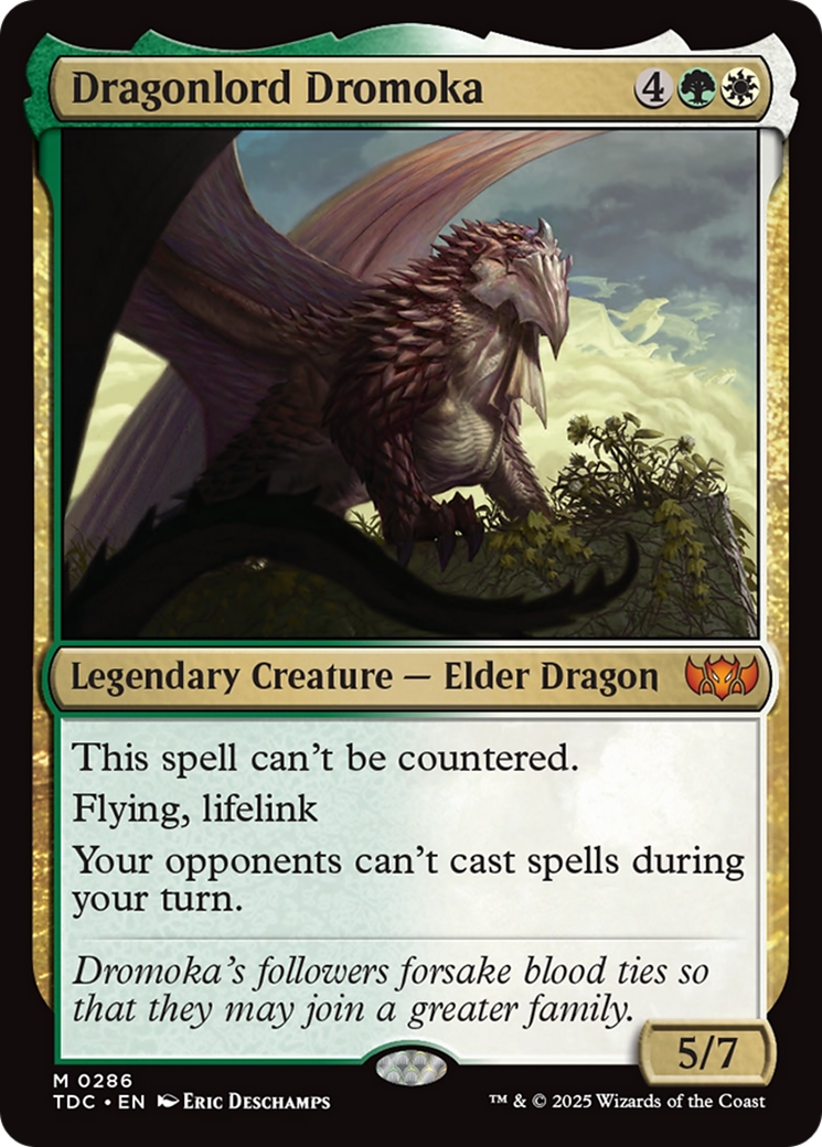 Dragonlord Dromoka (286) [Commander: Tarkir: Dragonstorm]