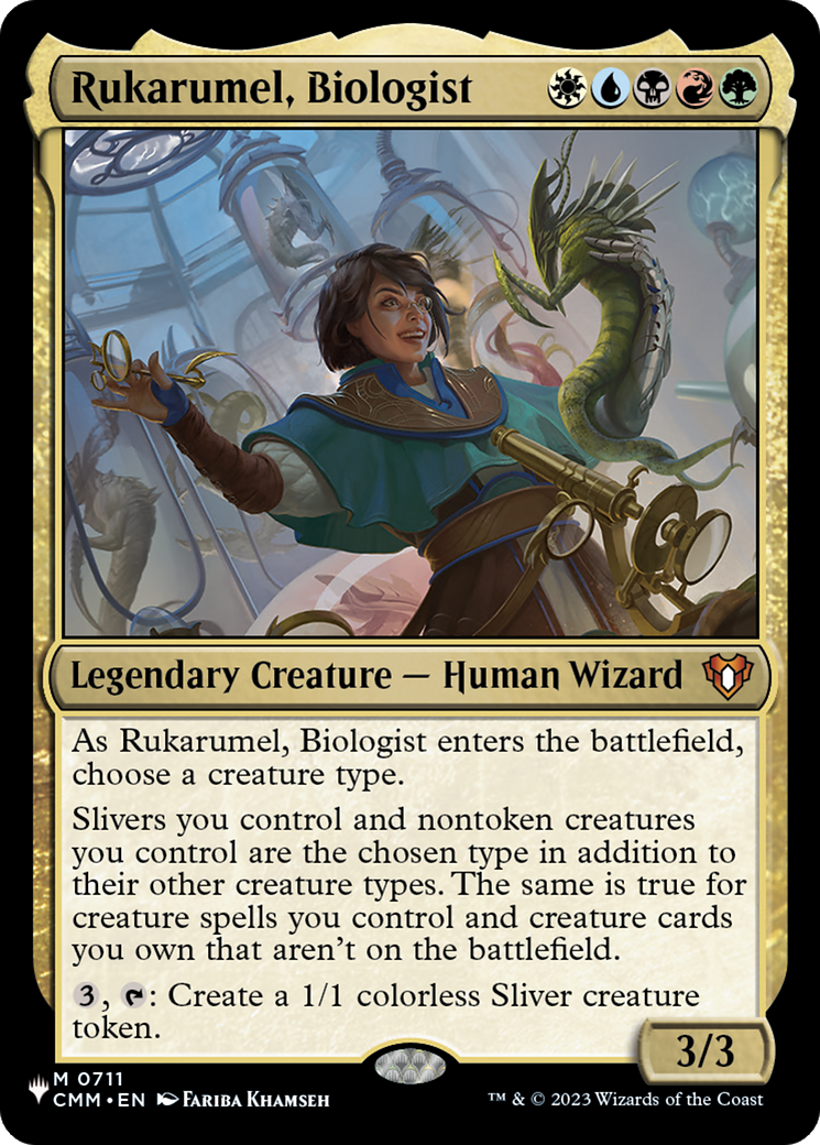Rukarumel, Biologist |  (CMM-711) [The List]