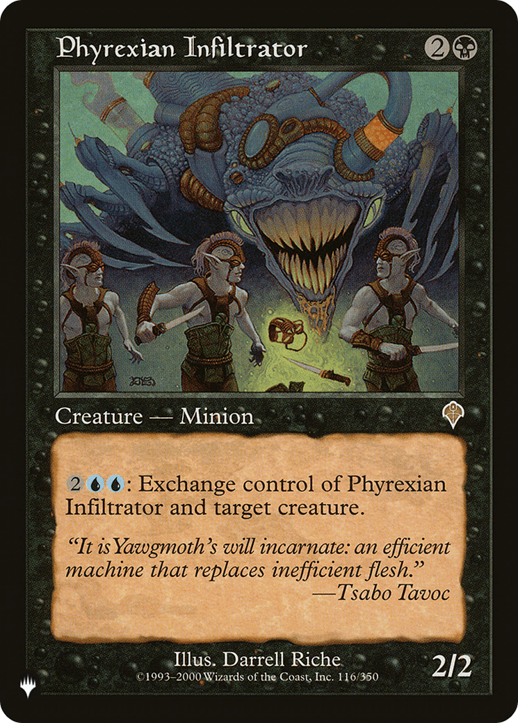 Phyrexian Infiltrator |  (INV-116) [The List]