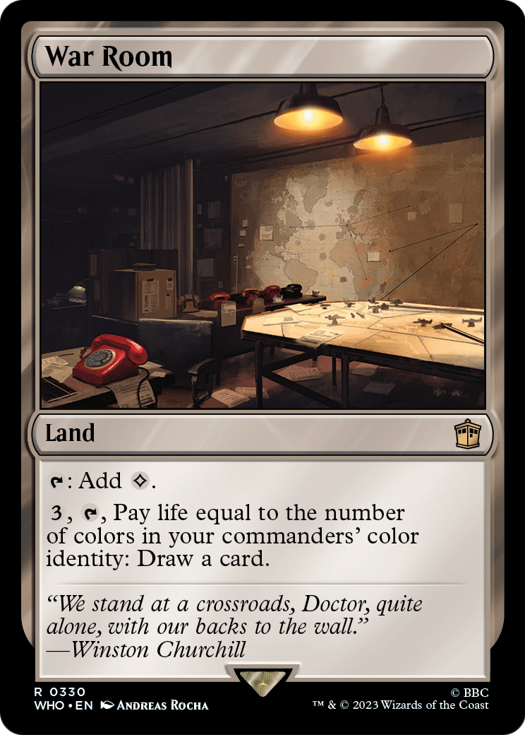 War Room [Doctor Who] Foil