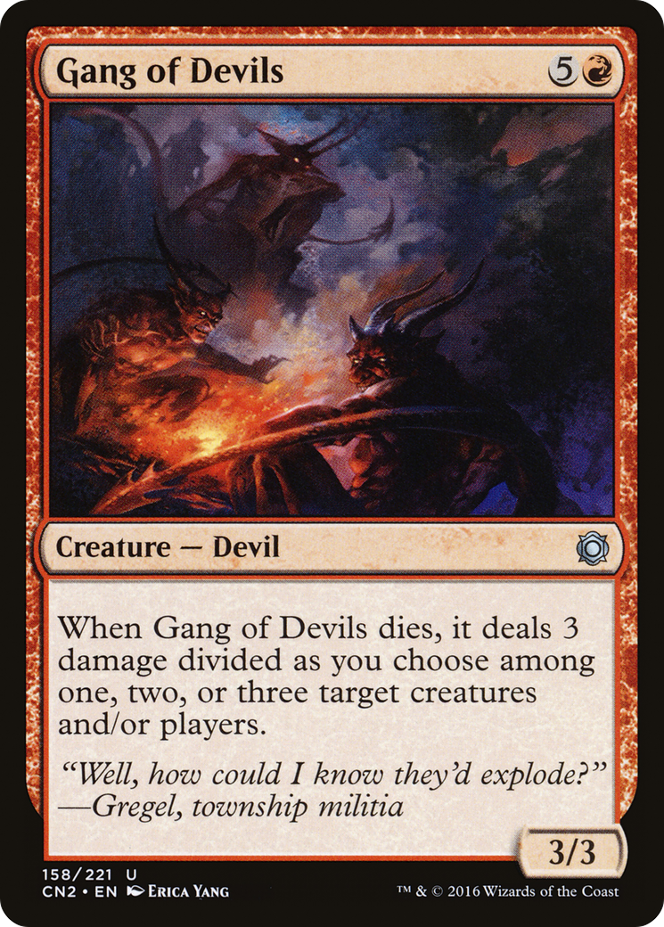 Gang of Devils [Conspiracy: Take the Crown] Foil