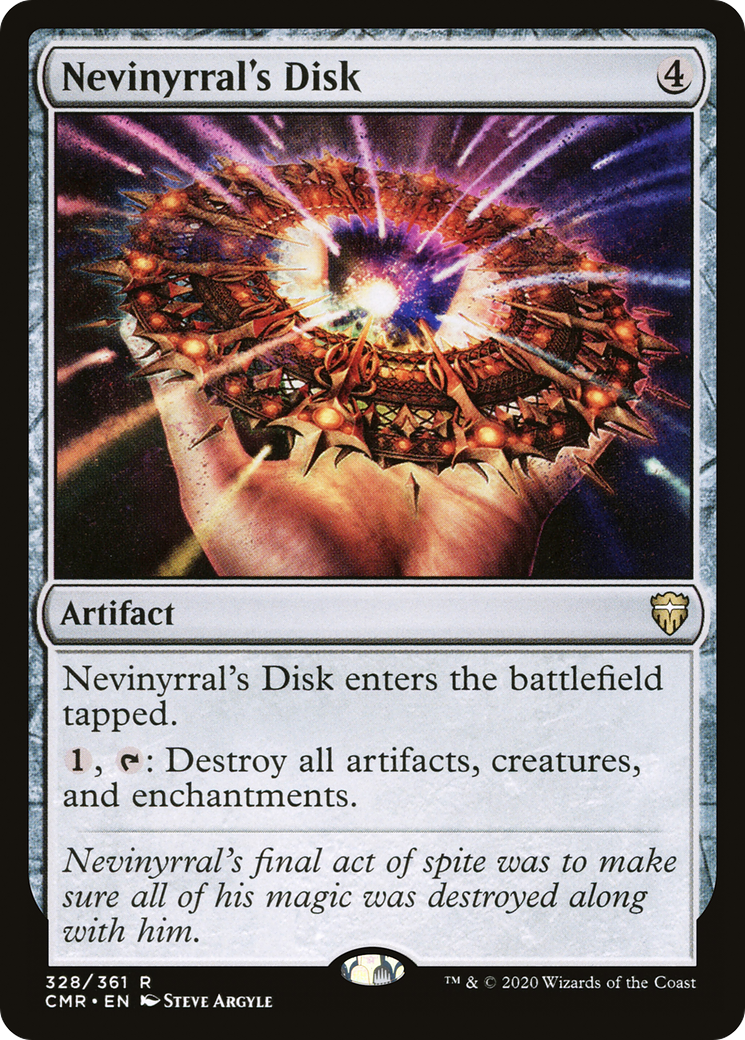 Nevinyrral's Disk [Commander Legends] Foil