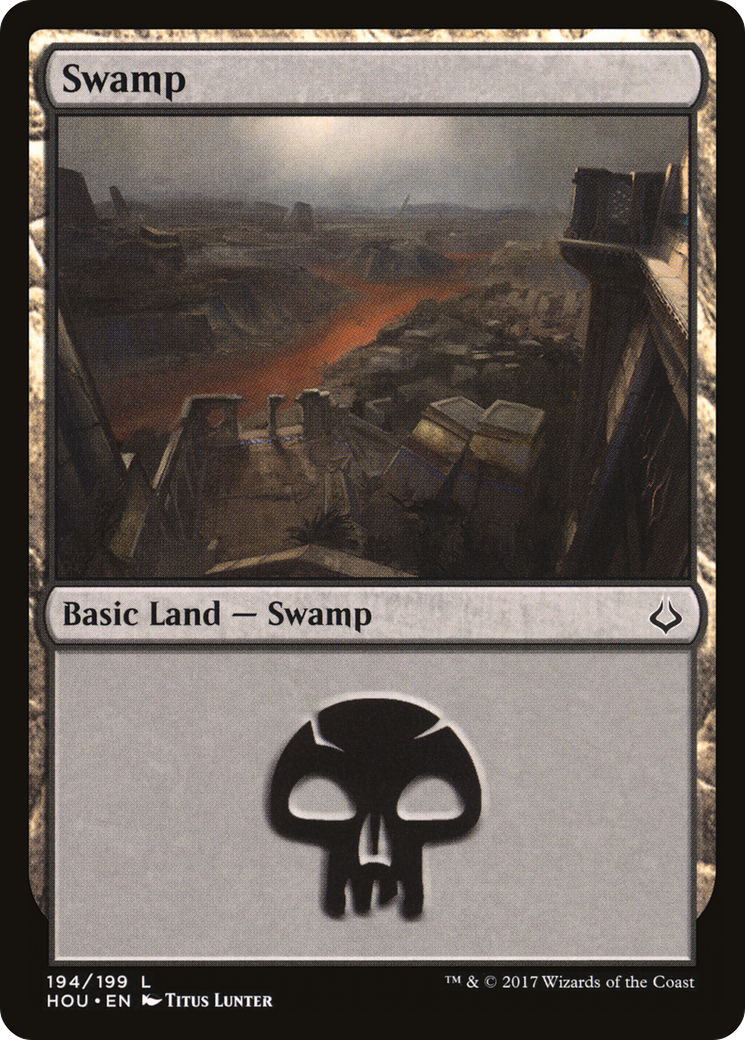 Swamp (194) [Hour of Devastation] Foil