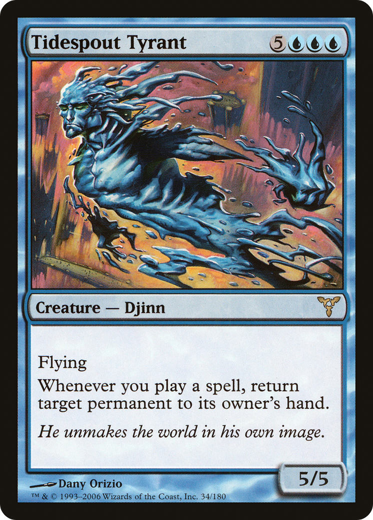 Tidespout Tyrant [Dissension] Foil