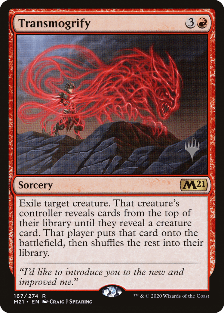 Transmogrify (Promo Pack) [Core Set 2021 Promos] Foil