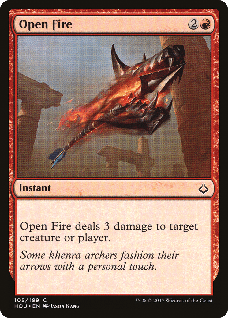 Open Fire [Hour of Devastation] Foil