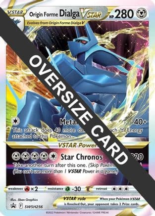 Origin Forme Dialga VSTAR SWSH256 SWSH256- Jumbo Cards Holofoil