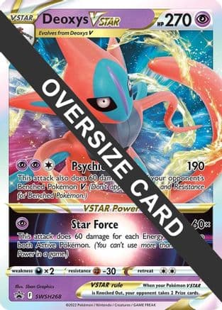 Deoxys VSTAR SWSH268 SWSH268- Jumbo Cards Holofoil
