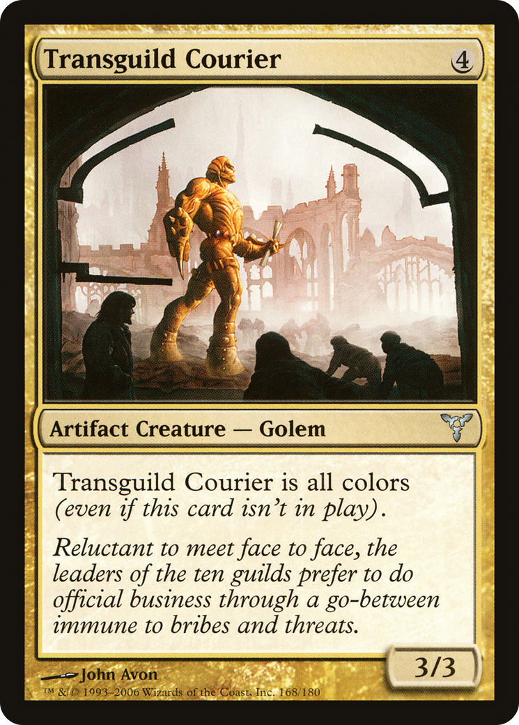Transguild Courier [Dissension] Foil