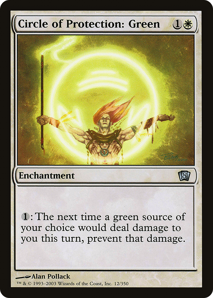 Circle of Protection: Green [Eighth Edition] Foil