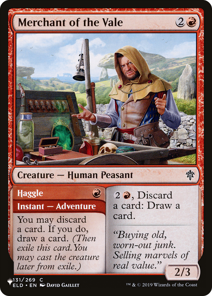 Merchant of the Vale // Haggle |  (ELD-131) [The List]