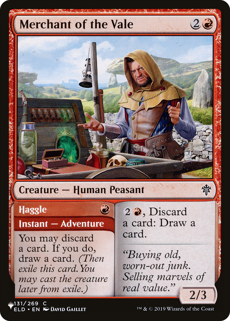 Merchant of the Vale // Haggle |  (ELD-131) [The List]