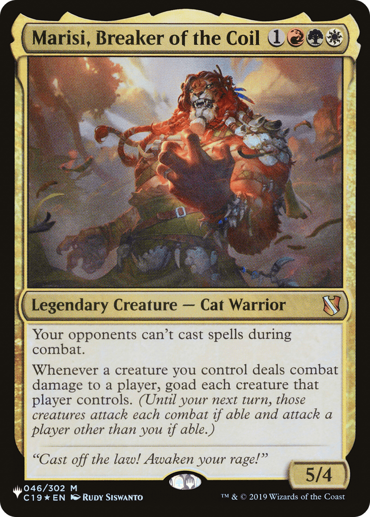 Marisi, Breaker of the Coil |  (C19-46) [The List]