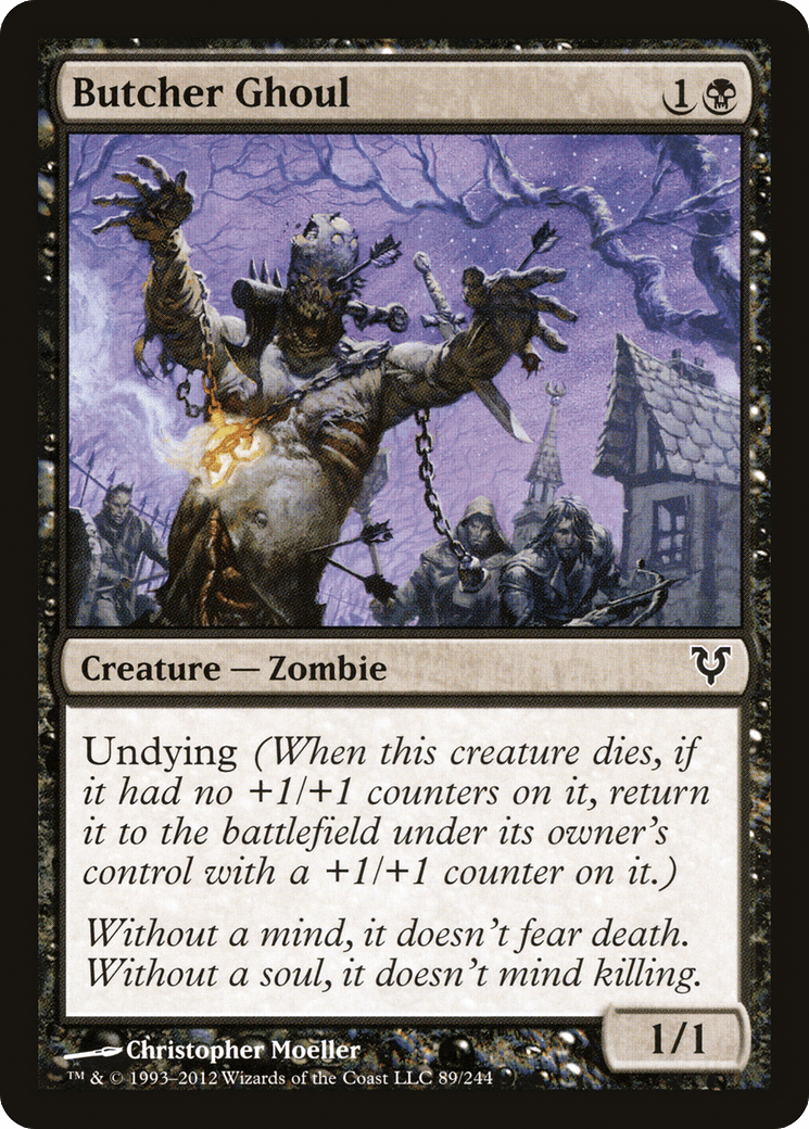 Butcher Ghoul [Avacyn Restored] Foil