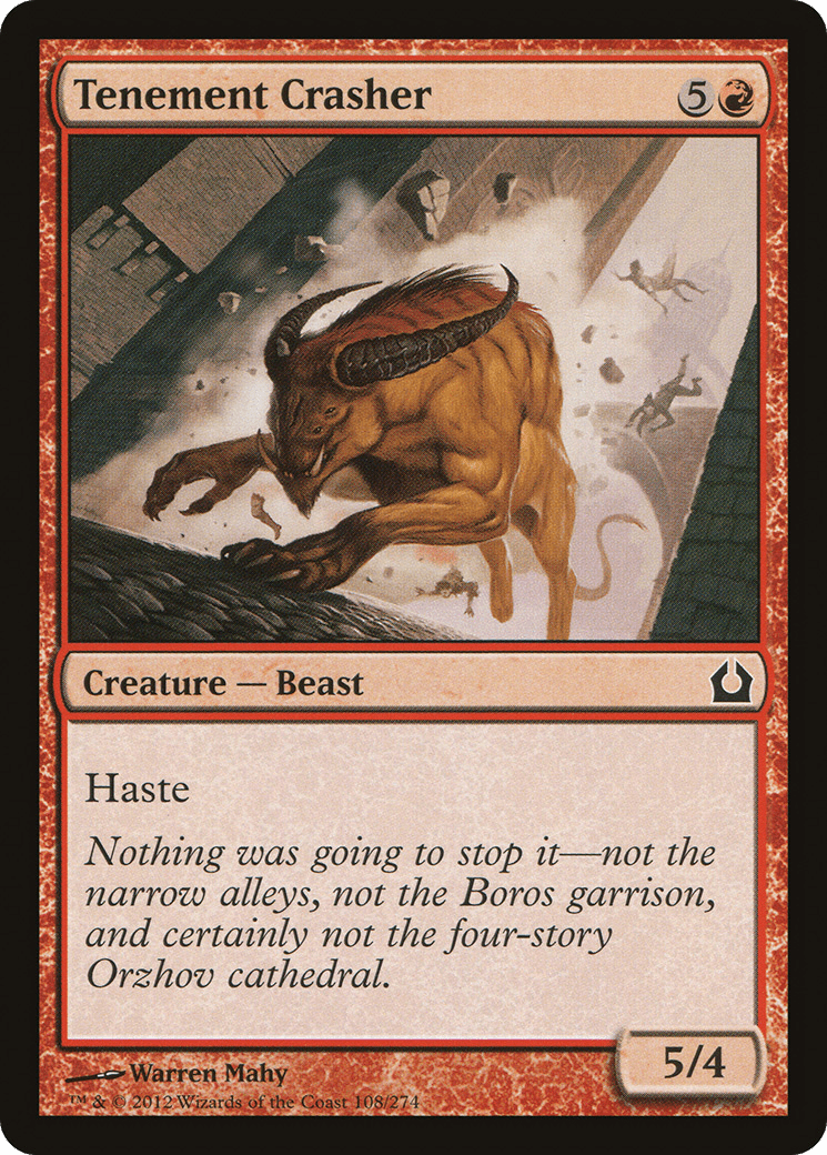 Tenement Crasher [Return to Ravnica] Foil