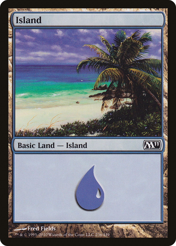 Island (236) [Magic 2011] Foil
