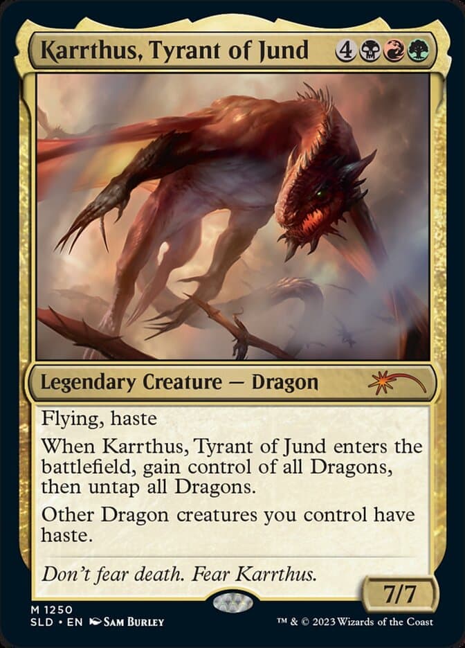 Karrthus, Tyrant of Jund [Secret Lair Drop Series] Foil