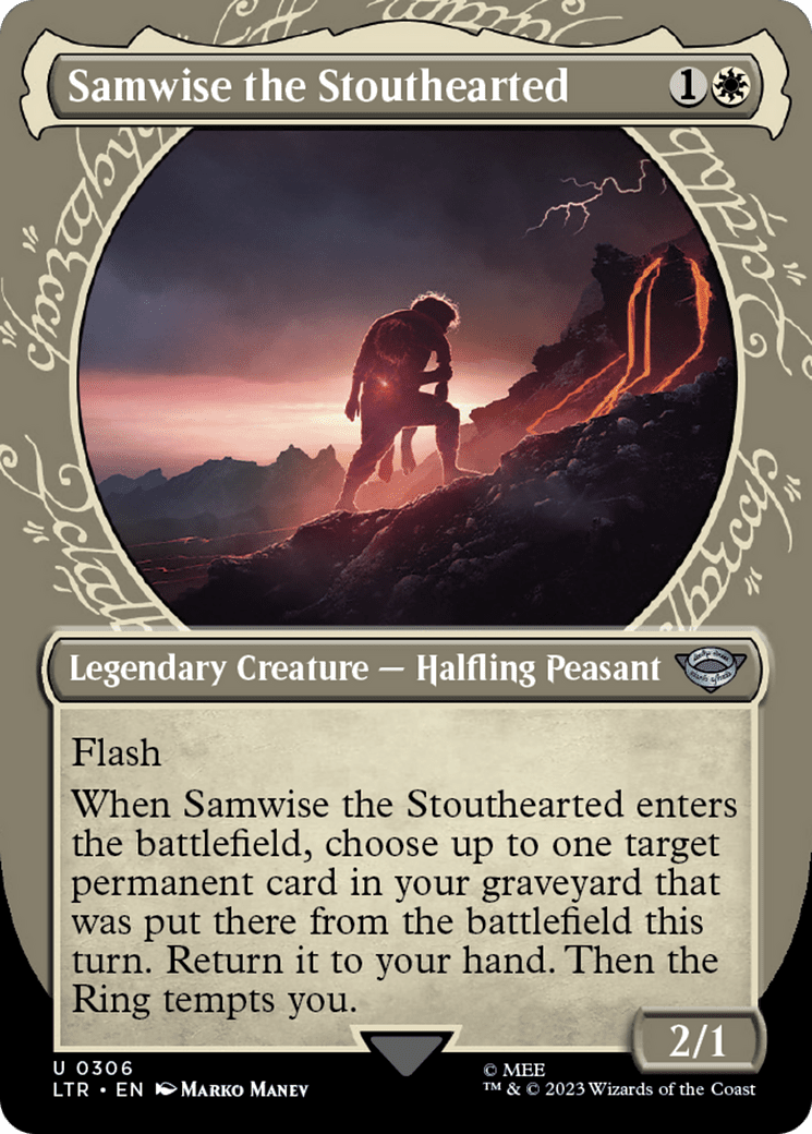 Samwise the Stouthearted (Showcase Ring Frame) [The Lord of the Rings: Tales of Middle-Earth] Foil