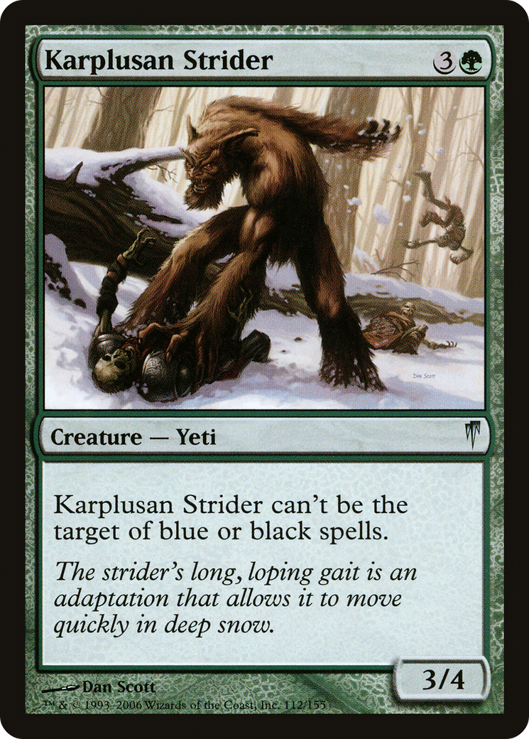 Karplusan Strider [Coldsnap] Foil