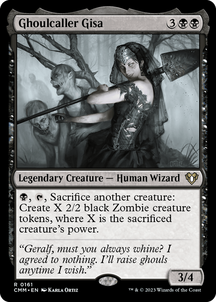 Ghoulcaller Gisa [Commander Masters] Foil