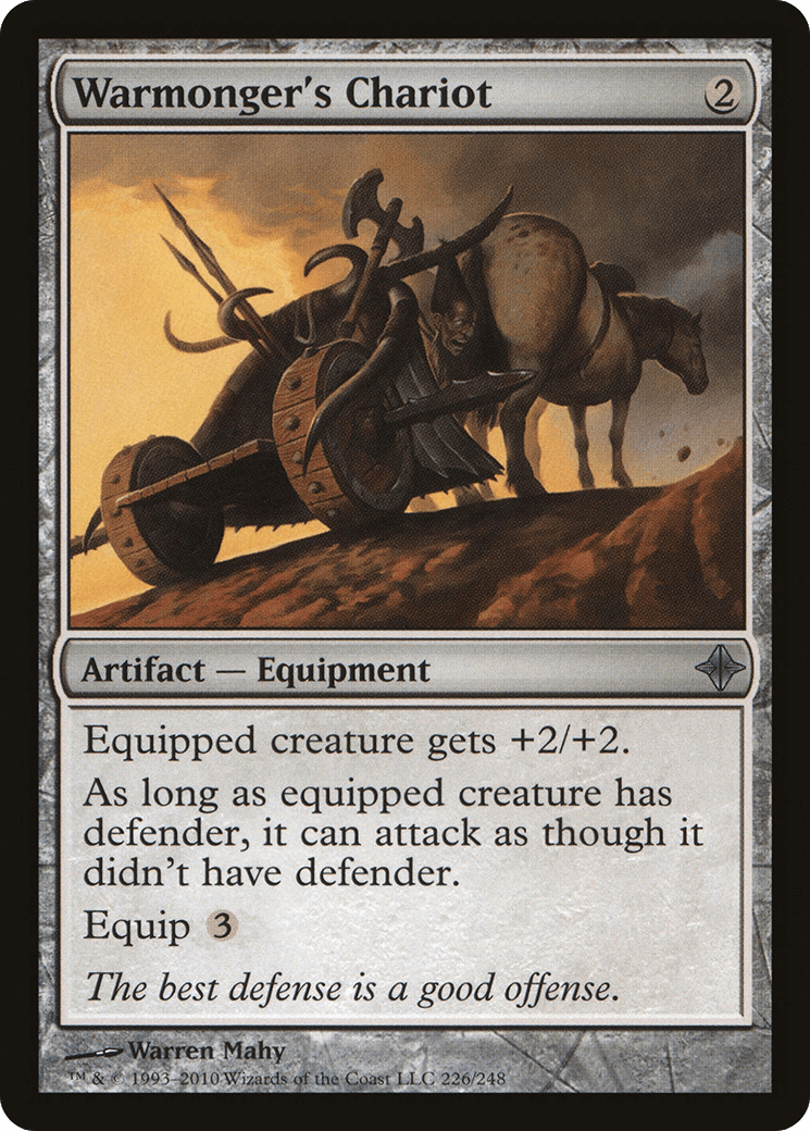 Warmonger's Chariot [Rise of the Eldrazi] Foil