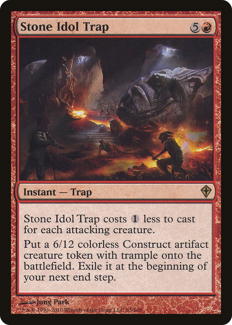 Stone Idol Trap [Worldwake] Foil