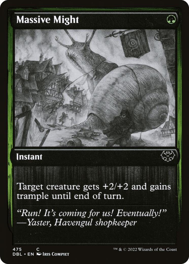 Massive Might [Innistrad: Double Feature] Foil