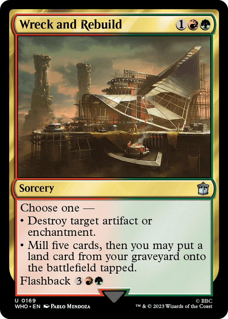 Wreck and Rebuild [Doctor Who] Foil