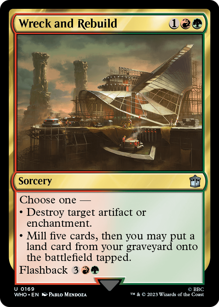 Wreck and Rebuild [Doctor Who] Foil