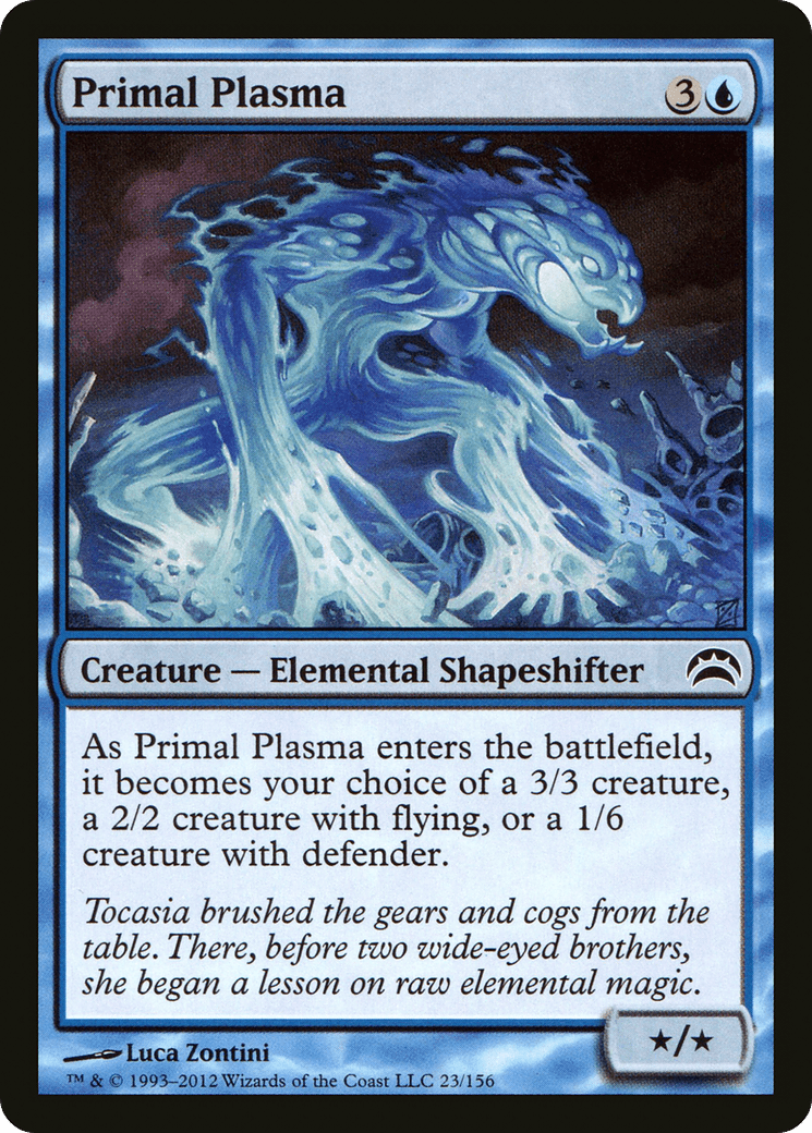Primal Plasma (023) [Planechase 2012]  Foil