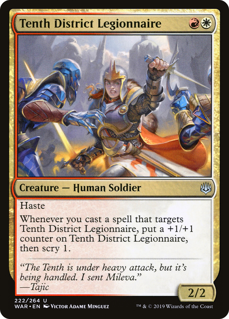 Tenth District Legionnaire [War of the Spark] Foil
