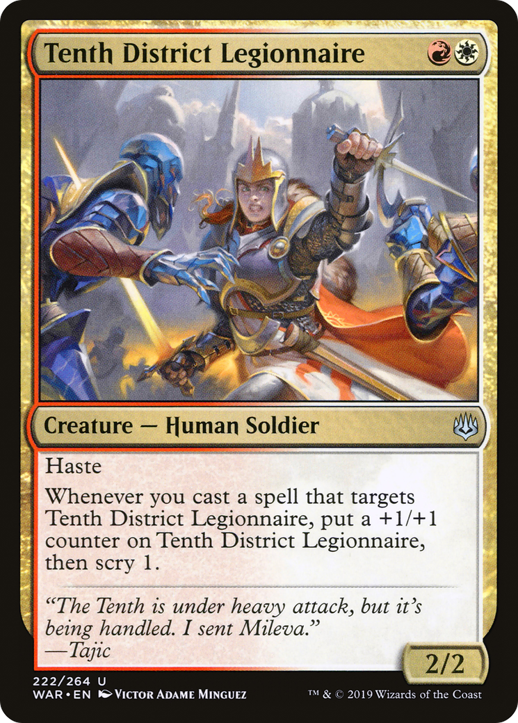 Tenth District Legionnaire [War of the Spark] Foil