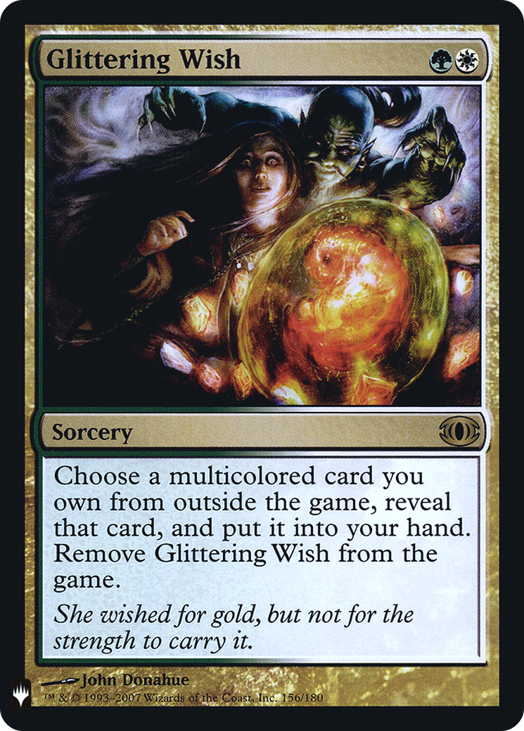 Glittering Wish |  Foil (FUT-156) [The List]