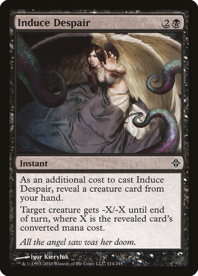 Induce Despair 114/248 (Rise of the Eldrazi)  - Foil