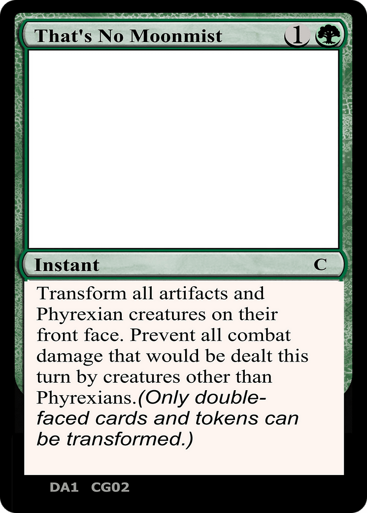 That's No Moonmist (DA1-CG02B) - Unknown Event